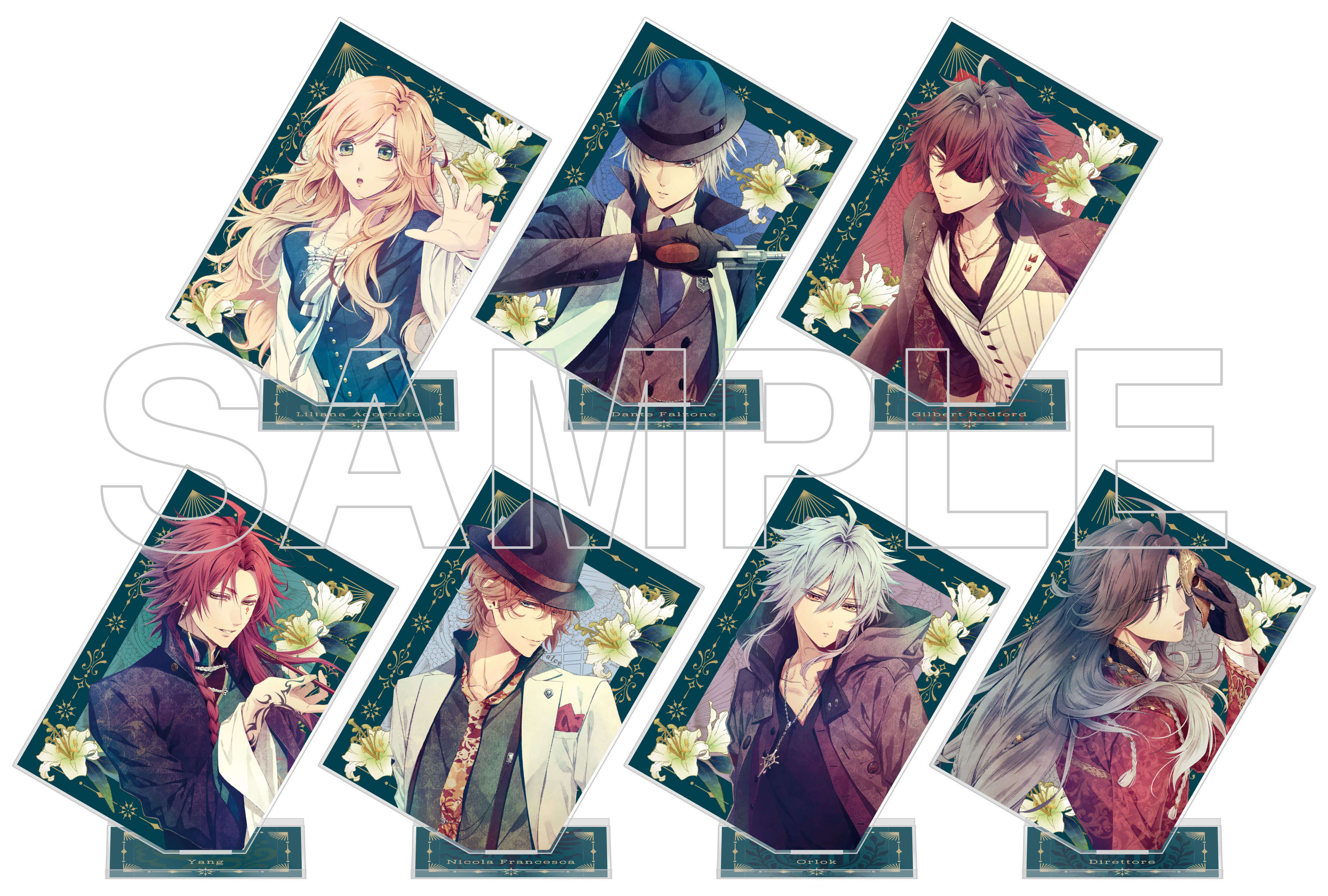 ランダムアクリルスタンド（描きおろしイラスト使用・全7種）